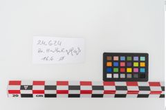 Etikett zu Bronzekännchen (NHMW-PRAE-024624)